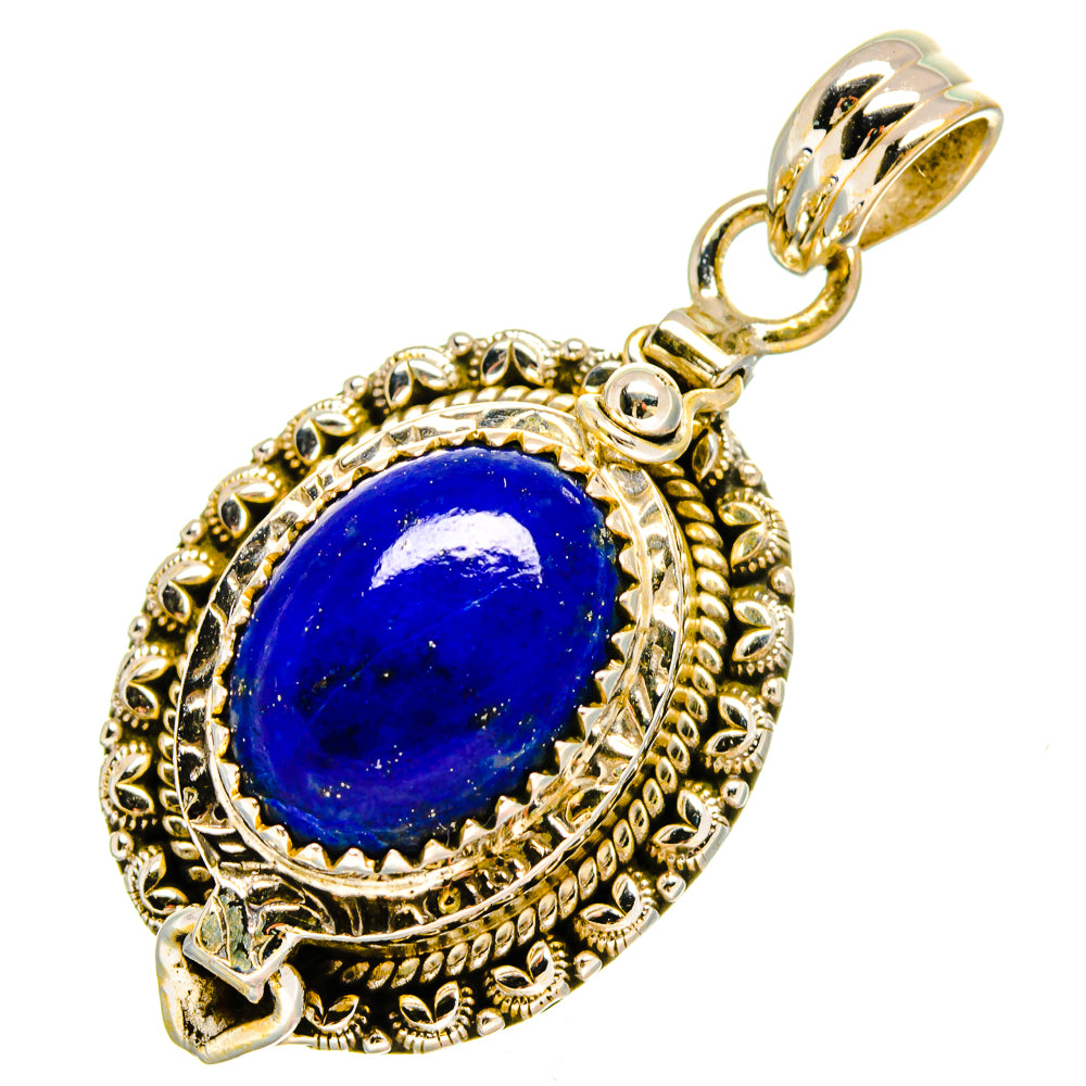 Lapis Lazuli Pendants handcrafted by Ana Silver Co - PD16586