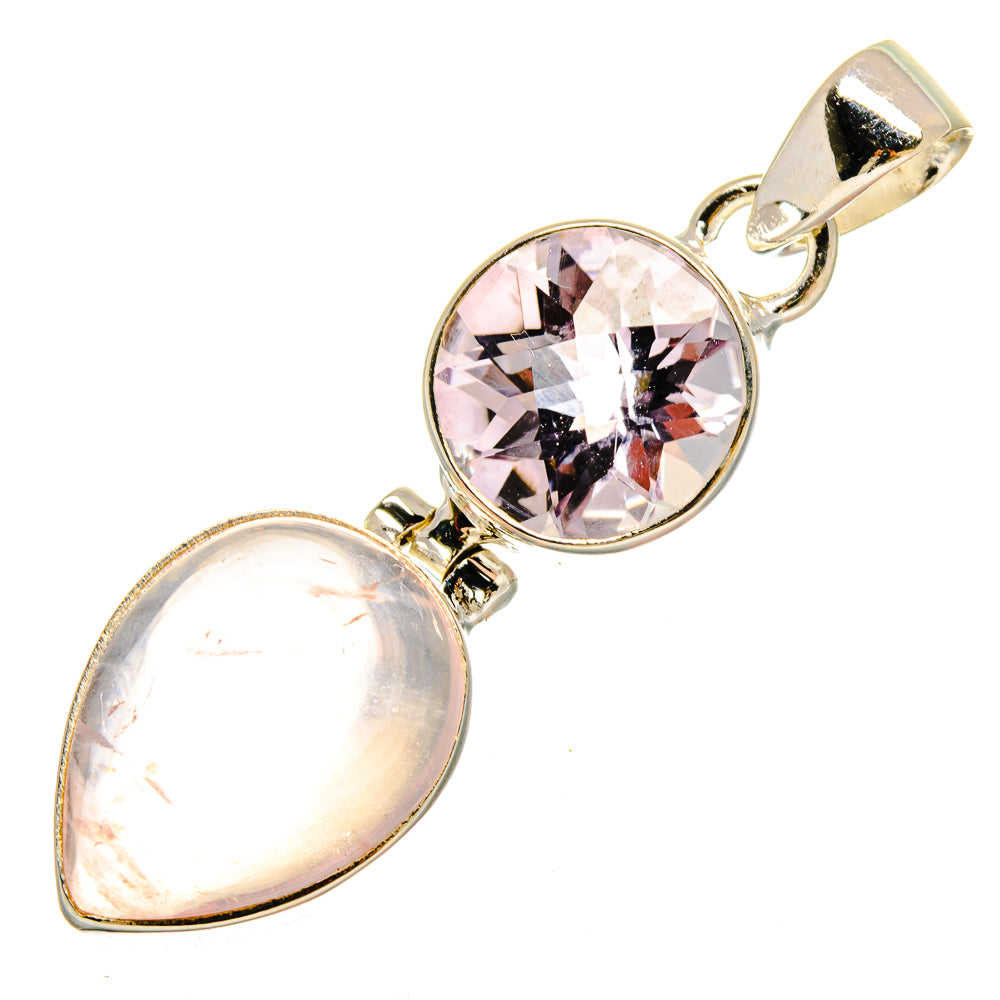 Rainbow Moonstone Pendants handcrafted by Ana Silver Co - PD16612