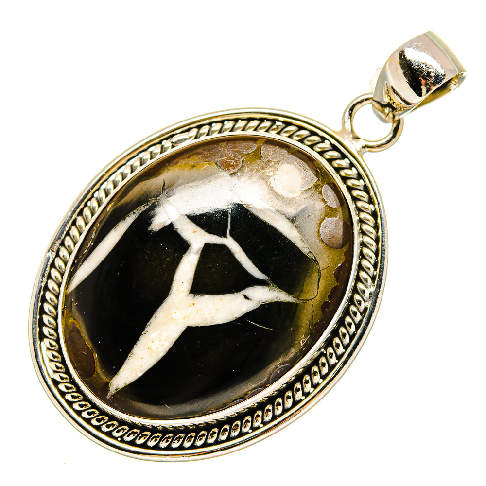 Septarian Geode Pendants handcrafted by Ana Silver Co - PD16632