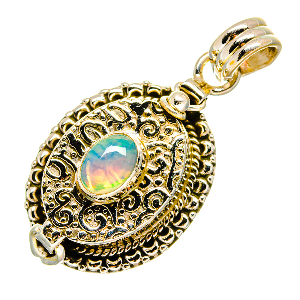 Ethiopian Opal Pendants handcrafted by Ana Silver Co - PD16647