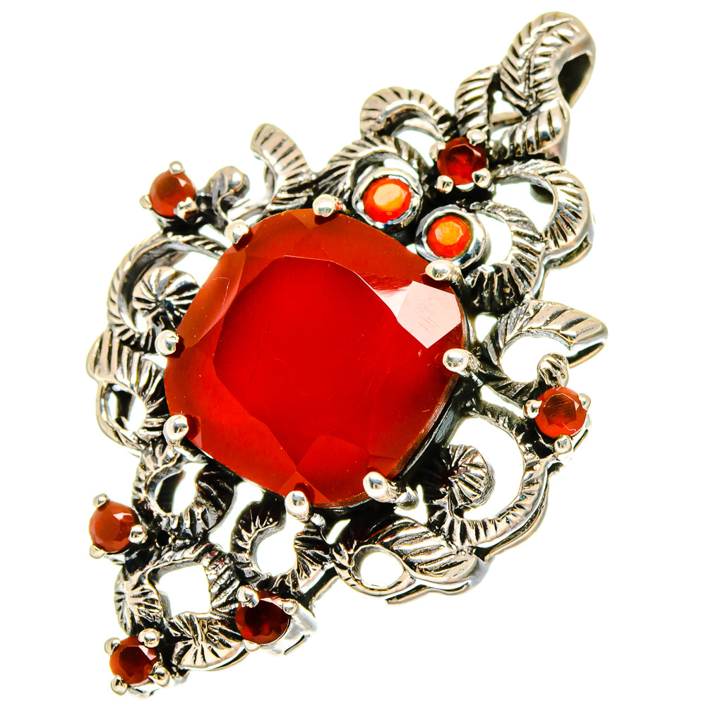 Carnelian Pendants handcrafted by Ana Silver Co - PD16674