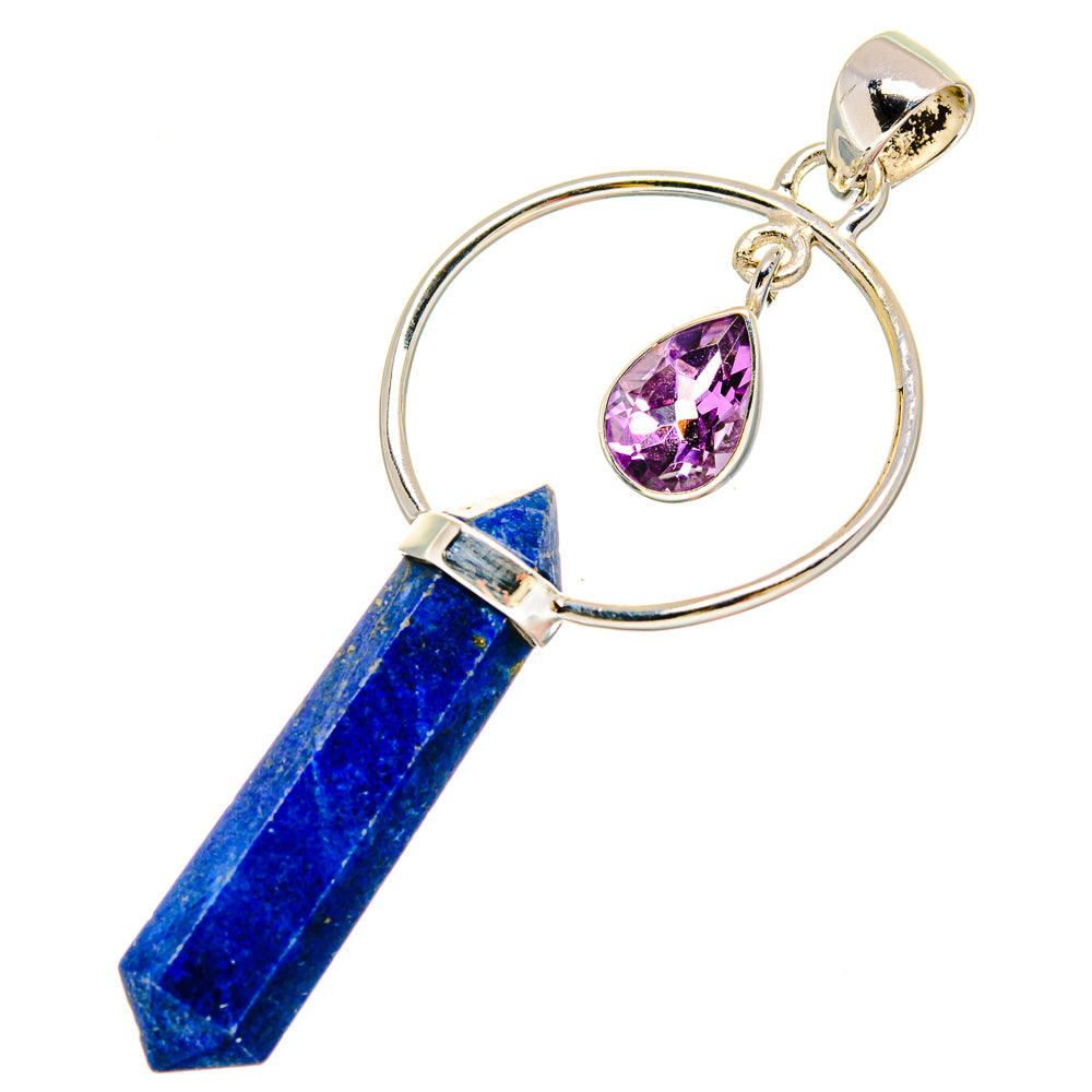 Lapis Lazuli Pendants handcrafted by Ana Silver Co - PD16681