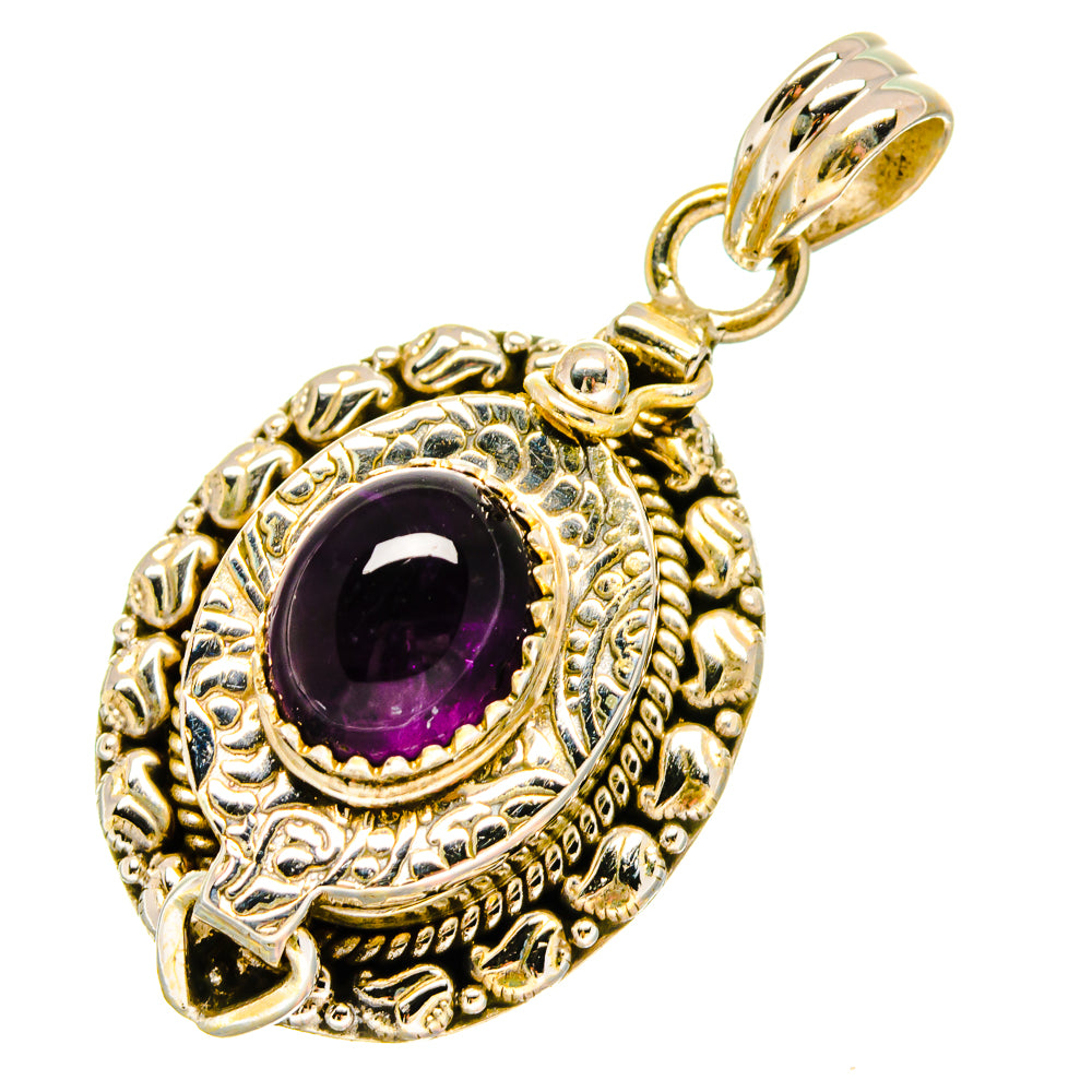 Amethyst Pendants handcrafted by Ana Silver Co - PD16724