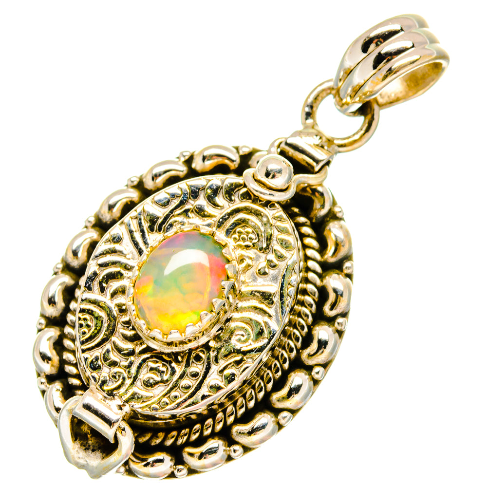 Ethiopian Opal Pendants handcrafted by Ana Silver Co - PD16750