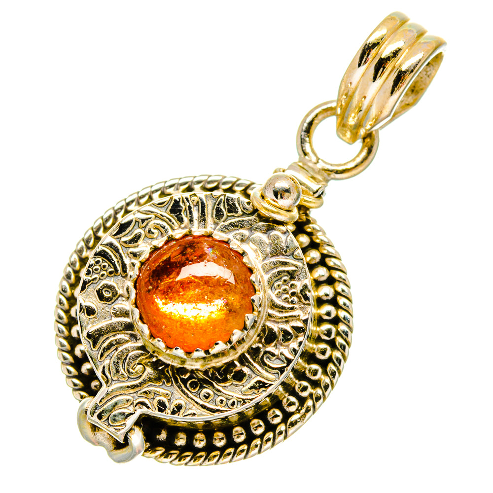 Sunstone Pendants handcrafted by Ana Silver Co - PD16791