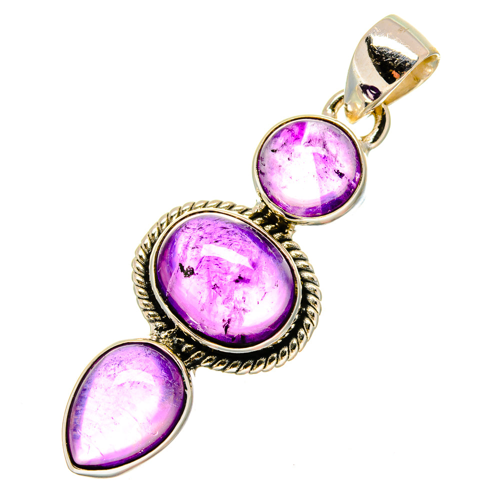Amethyst Pendants handcrafted by Ana Silver Co - PD16797