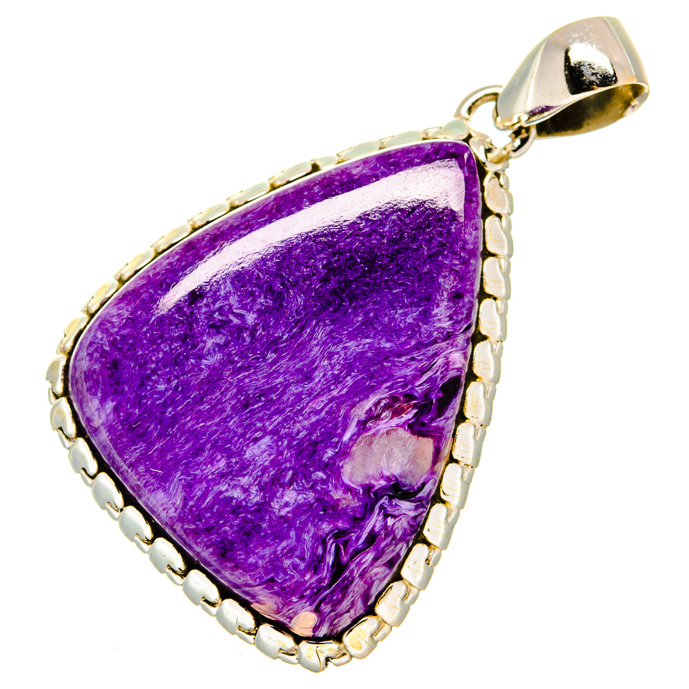 Charoite Pendants handcrafted by Ana Silver Co - PD16799