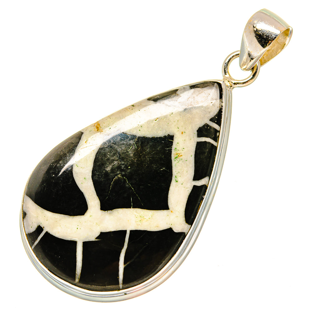 Septarian Geode Pendants handcrafted by Ana Silver Co - PD16814