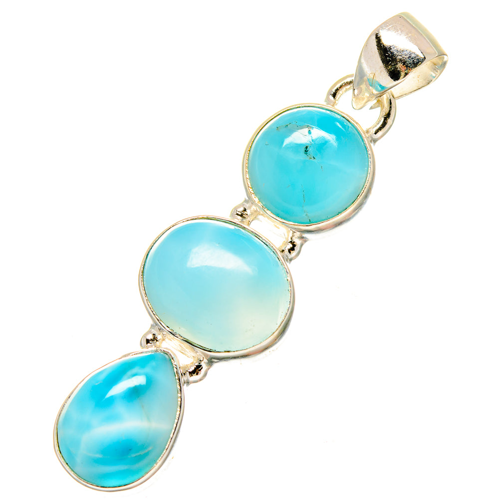 Larimar Pendants handcrafted by Ana Silver Co - PD16842