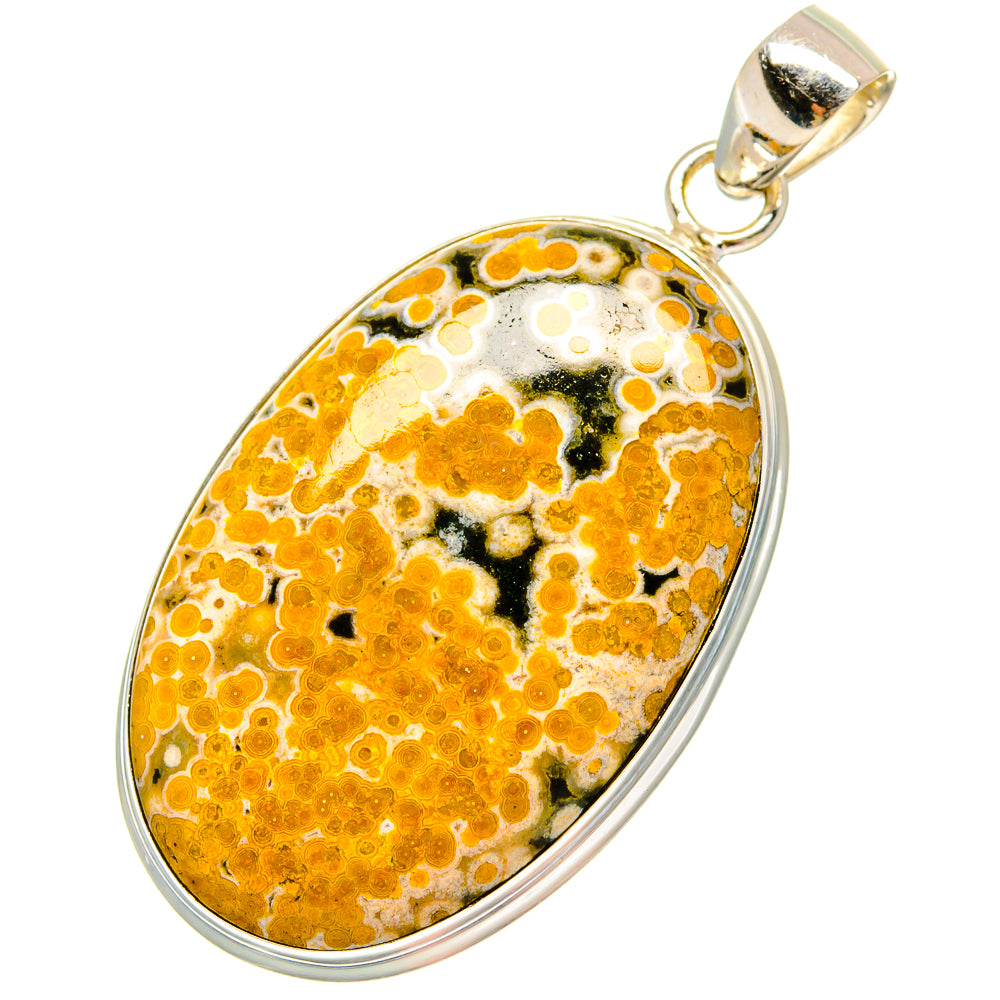 Ocean Jasper Pendants handcrafted by Ana Silver Co - PD16859