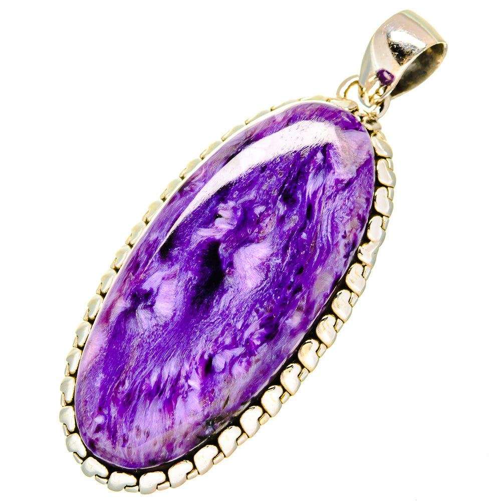Charoite Pendants handcrafted by Ana Silver Co - PD16933