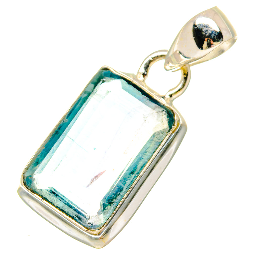 Blue Fluorite Pendants handcrafted by Ana Silver Co - PD16968