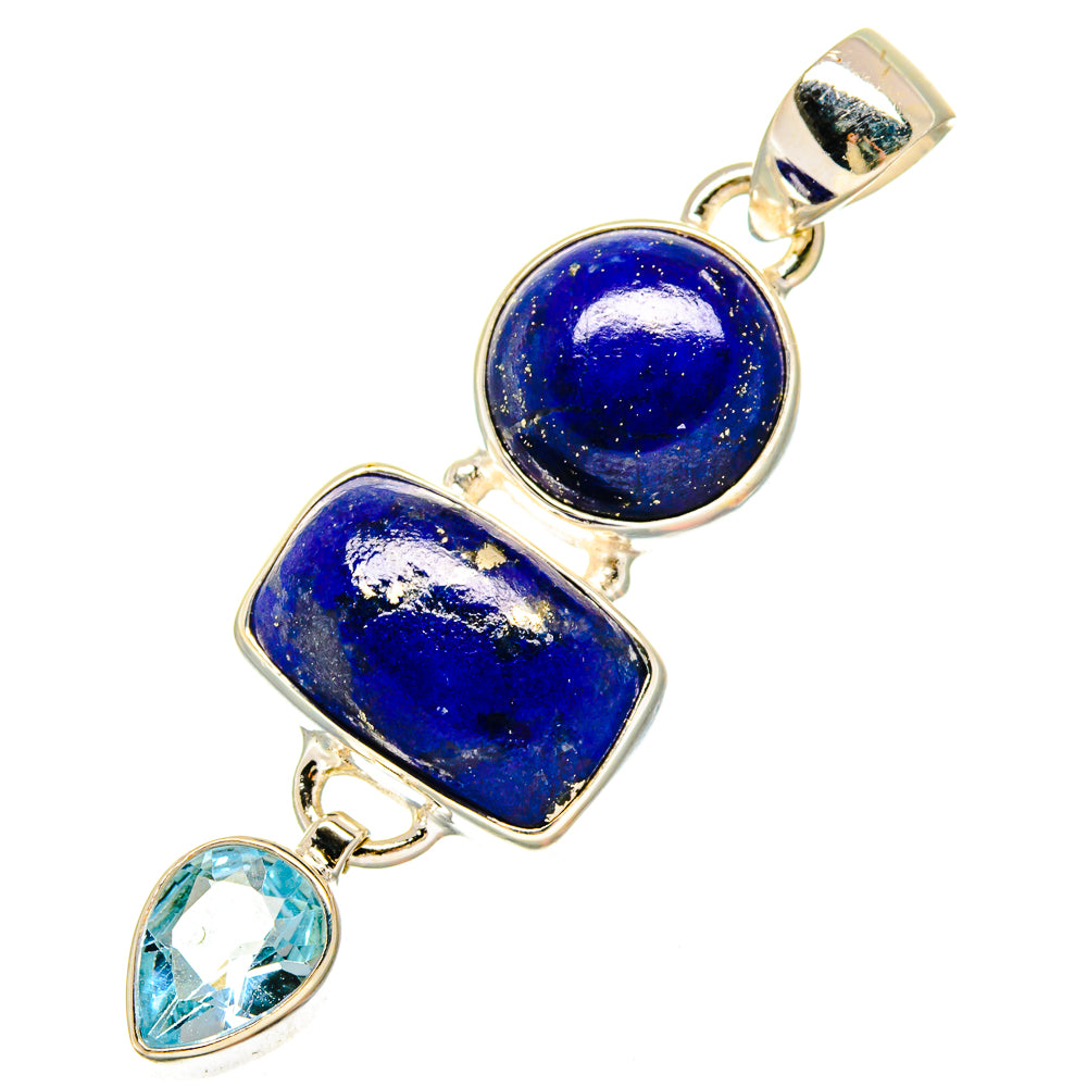 Lapis Lazuli Pendants handcrafted by Ana Silver Co - PD16970