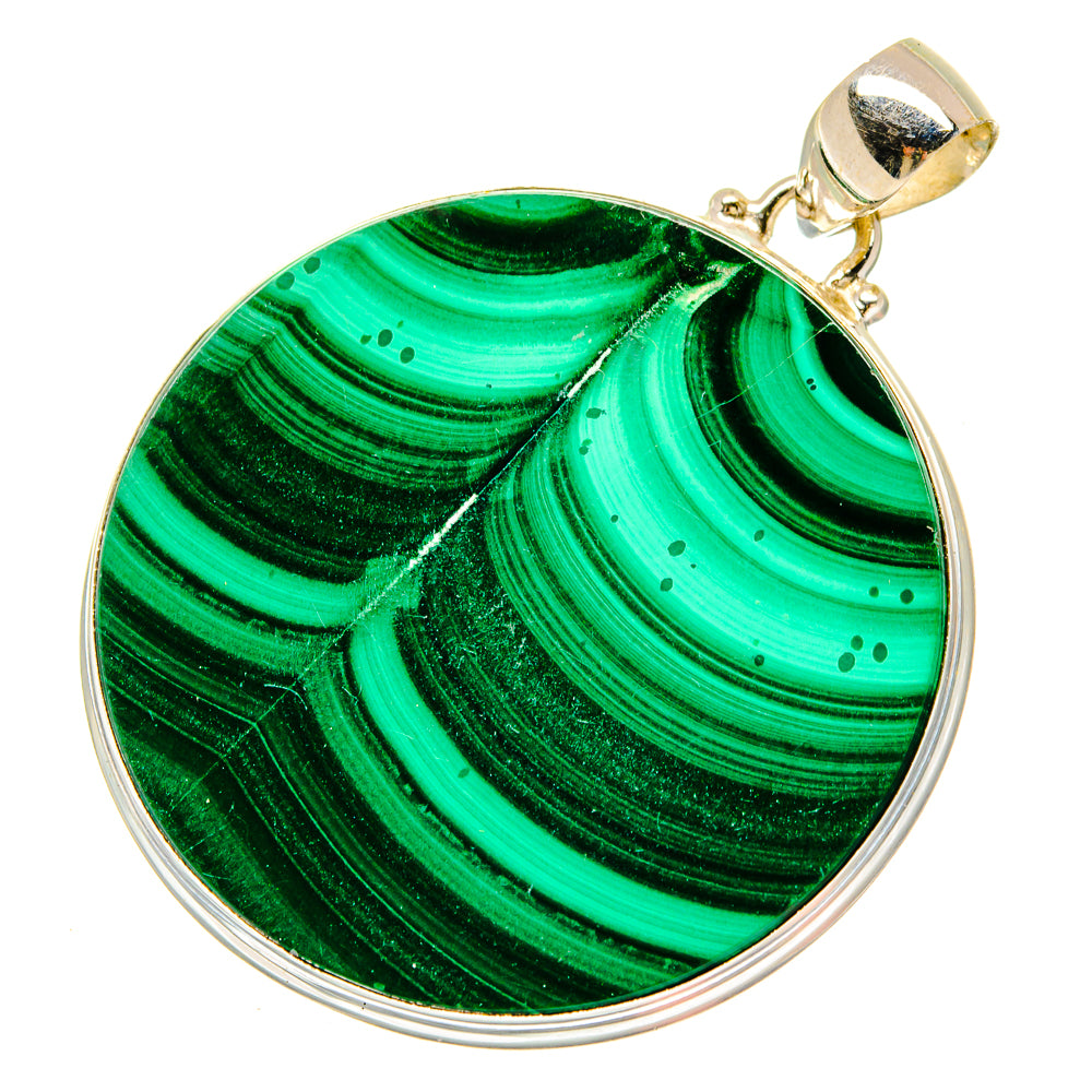Malachite Pendants handcrafted by Ana Silver Co - PD16979