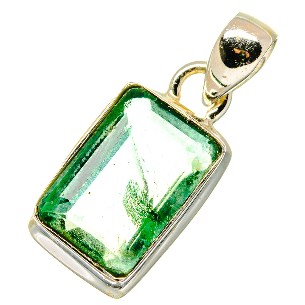 Green Fluorite Pendants handcrafted by Ana Silver Co - PD16992
