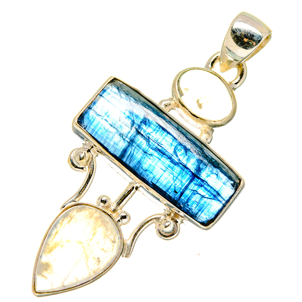Kyanite Pendants handcrafted by Ana Silver Co - PD17064