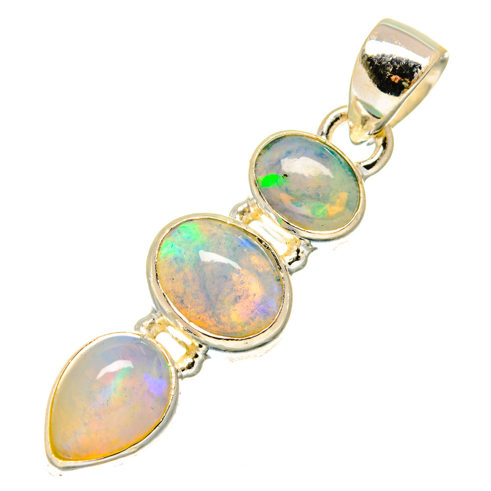 Ethiopian Opal Pendants handcrafted by Ana Silver Co - PD17090