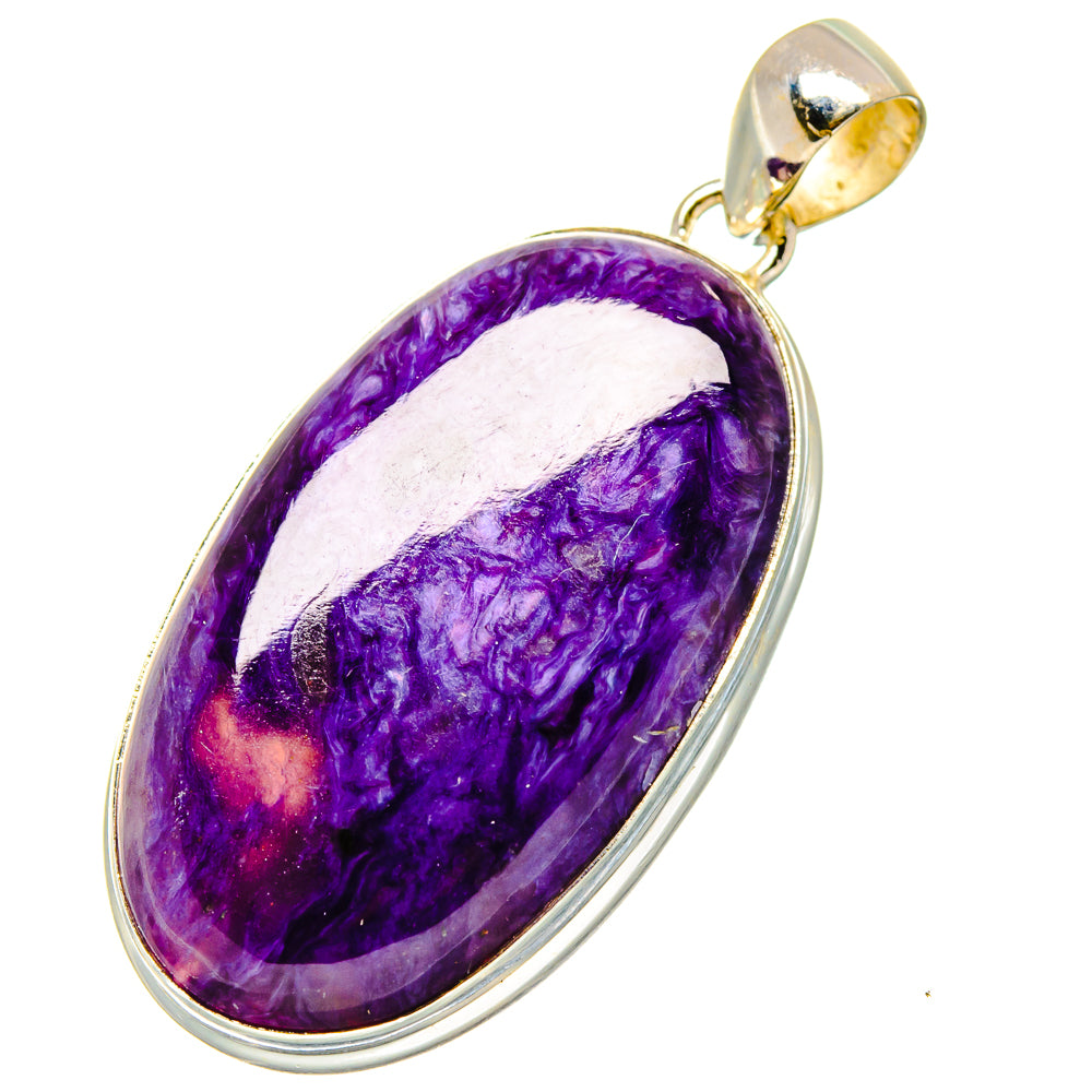 Charoite Pendants handcrafted by Ana Silver Co - PD17106