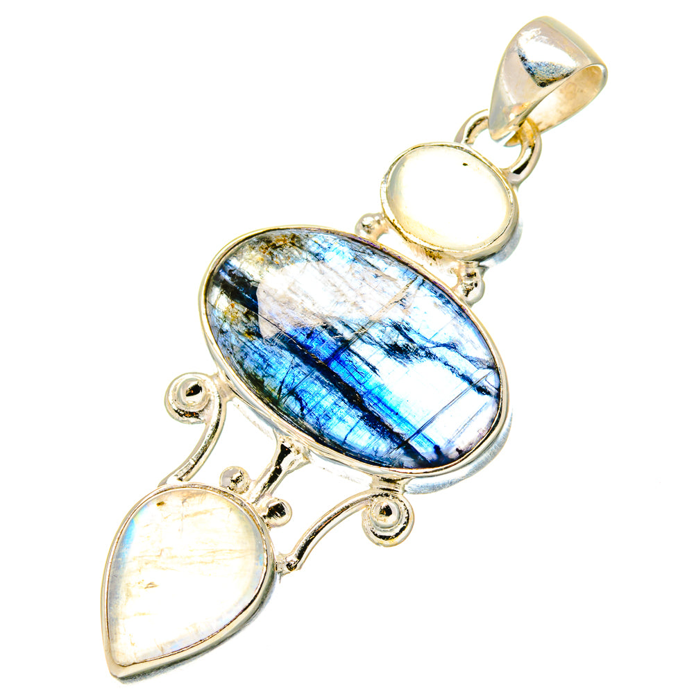 Kyanite Pendants handcrafted by Ana Silver Co - PD17120