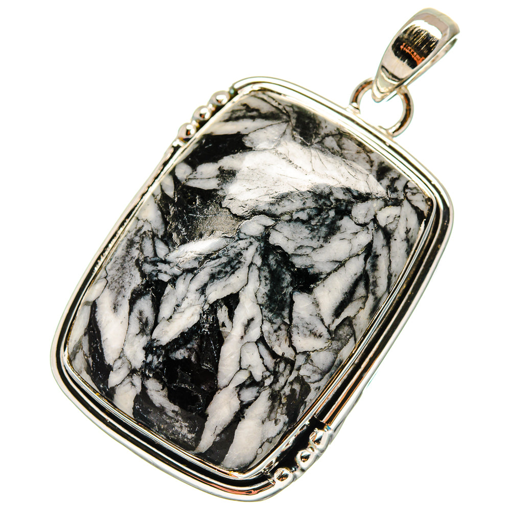 Pinolith Jasper Pendants handcrafted by Ana Silver Co - PD17208