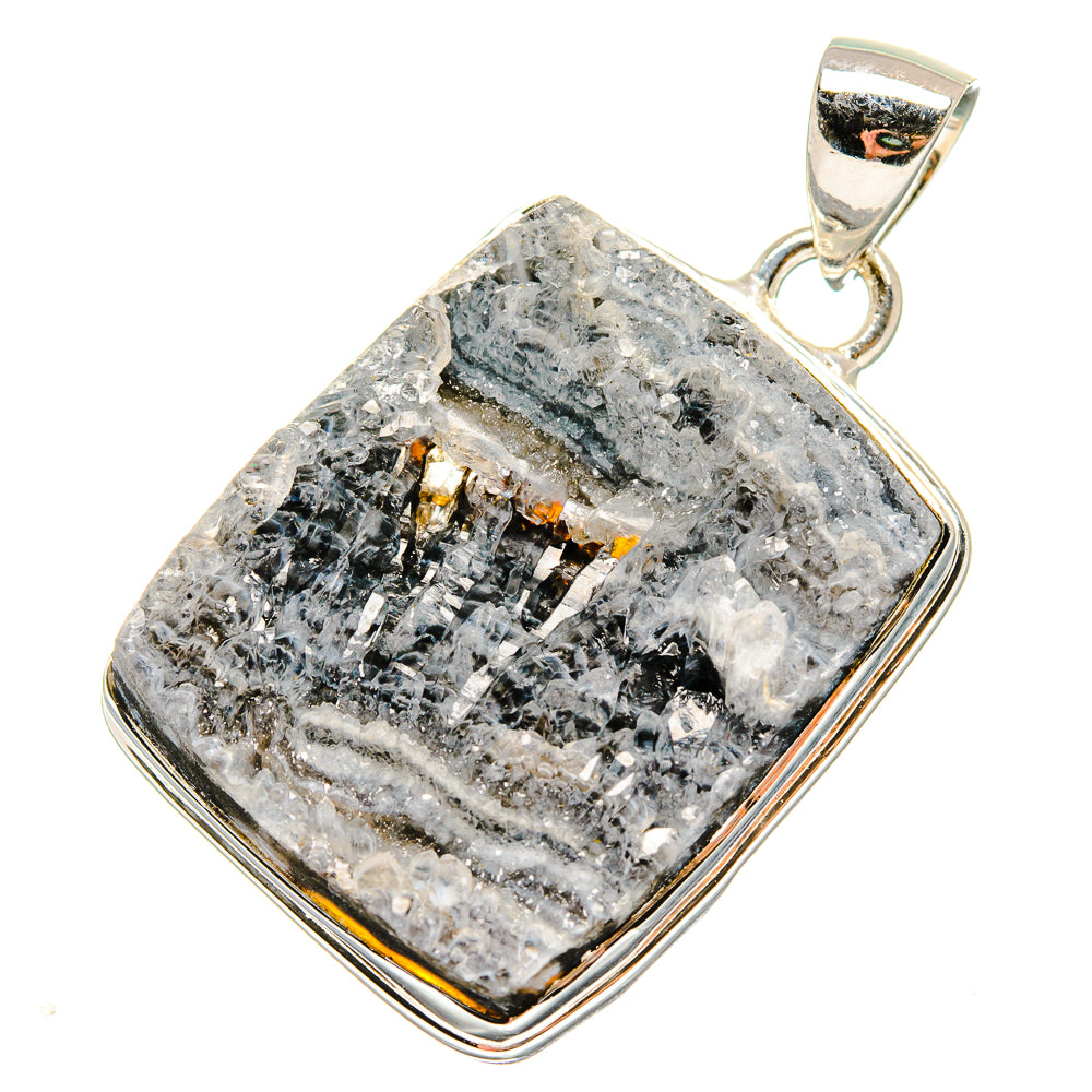 Desert Druzy Pendants handcrafted by Ana Silver Co - PD17231