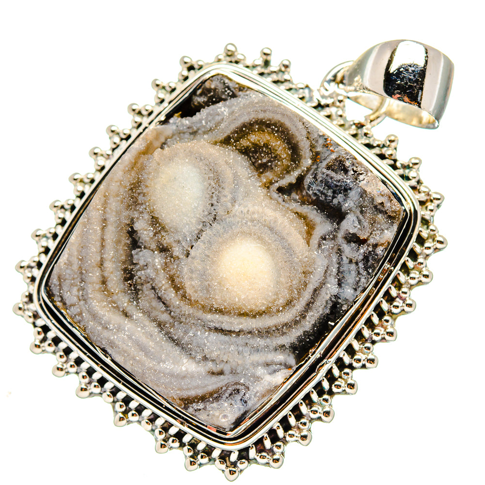 Desert Druzy Pendants handcrafted by Ana Silver Co - PD17236