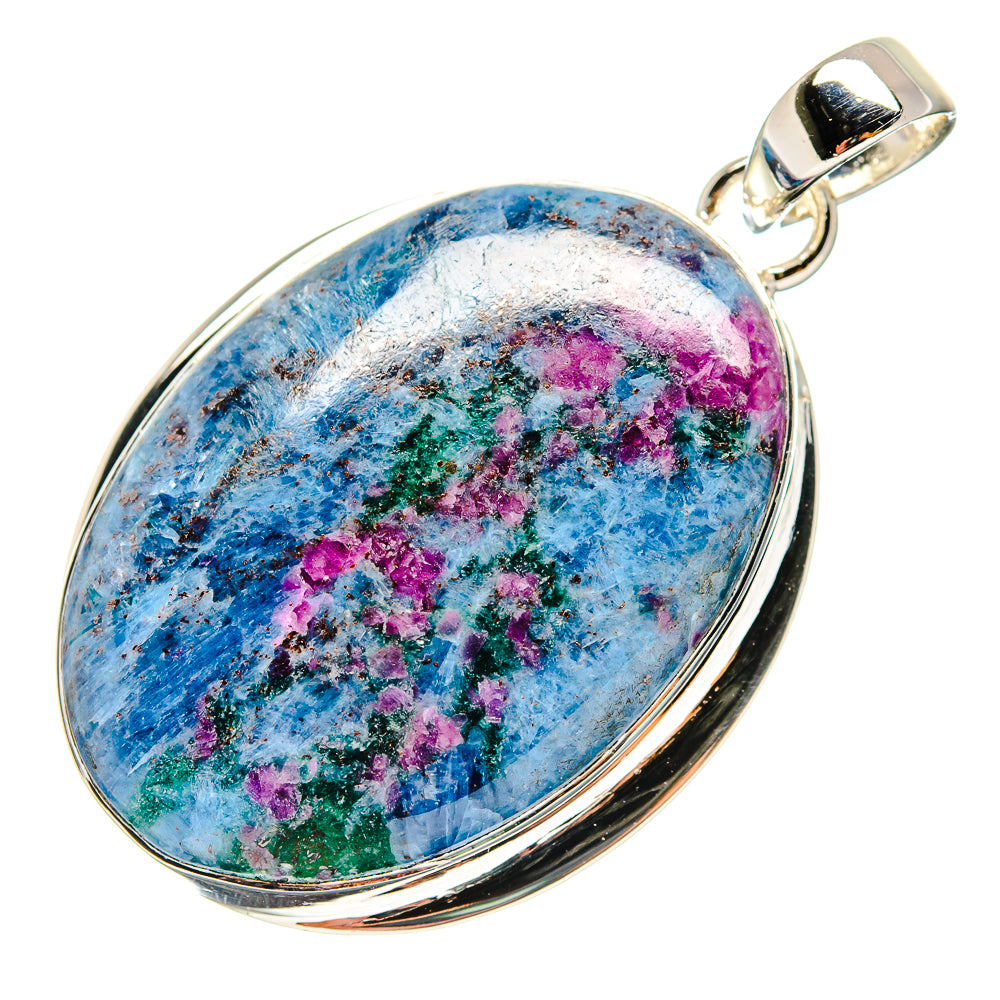 Ruby Fuchsite Pendants handcrafted by Ana Silver Co - PD17248
