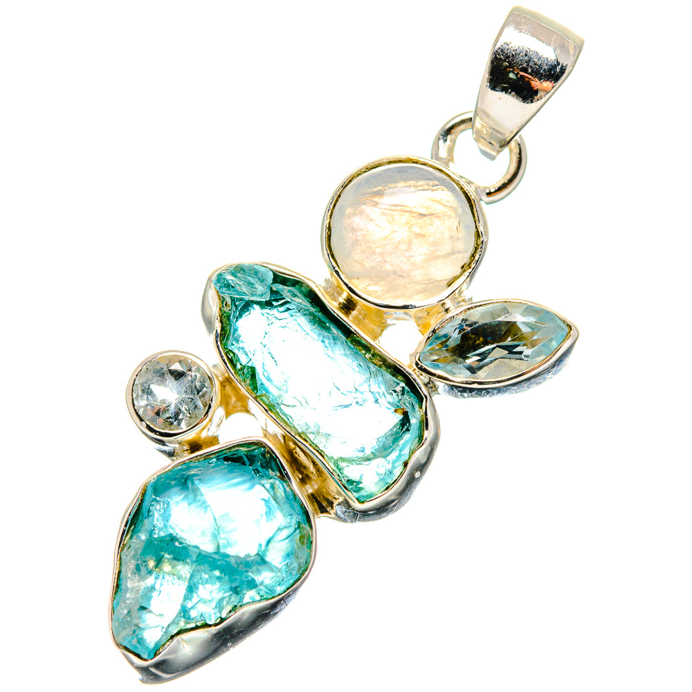 Apatite Pendants handcrafted by Ana Silver Co - PD17273