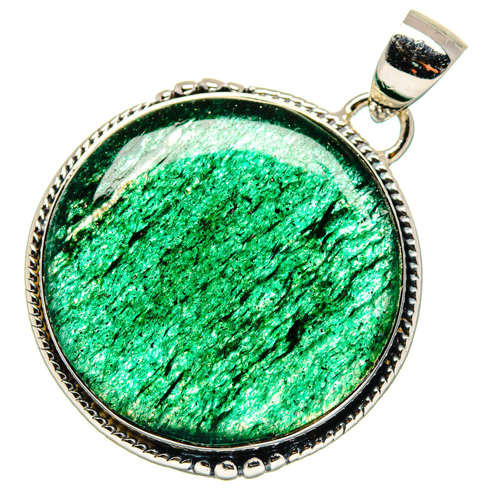 Green Aventurine Pendants handcrafted by Ana Silver Co - PD17395