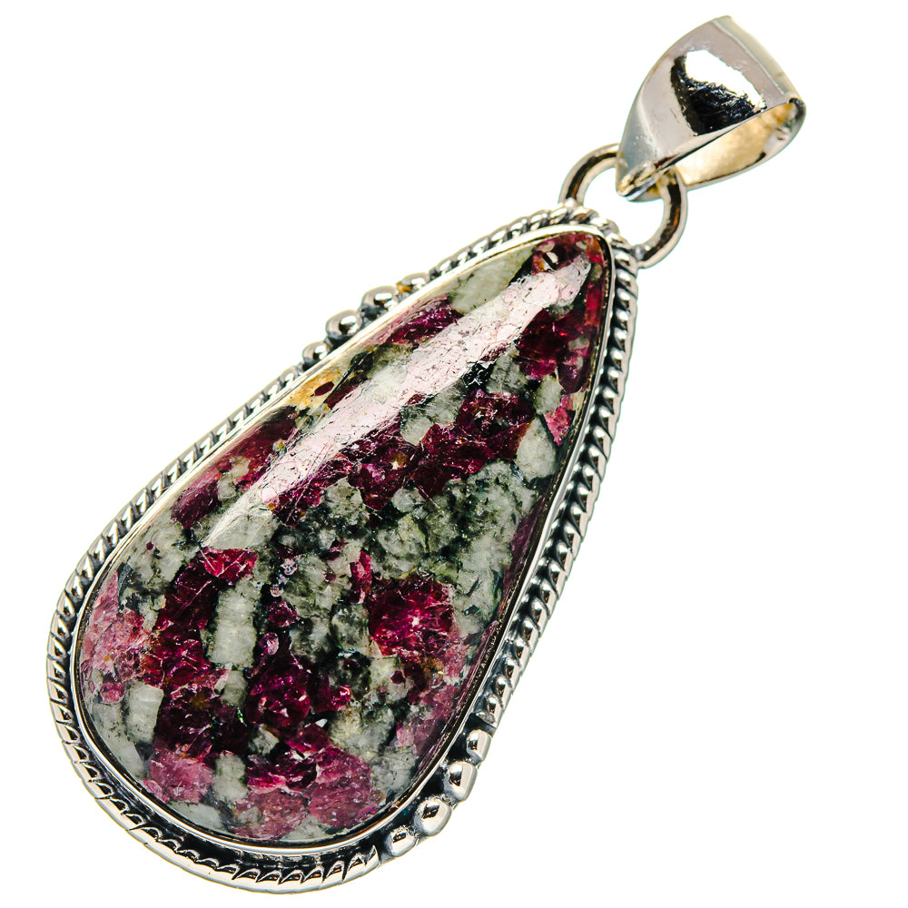 Russian Eudialyte Pendants handcrafted by Ana Silver Co - PD17410