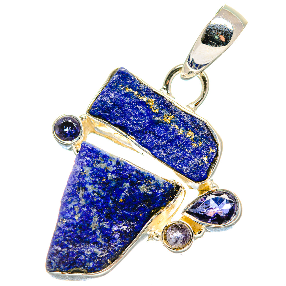 Lapis Lazuli Pendants handcrafted by Ana Silver Co - PD17504