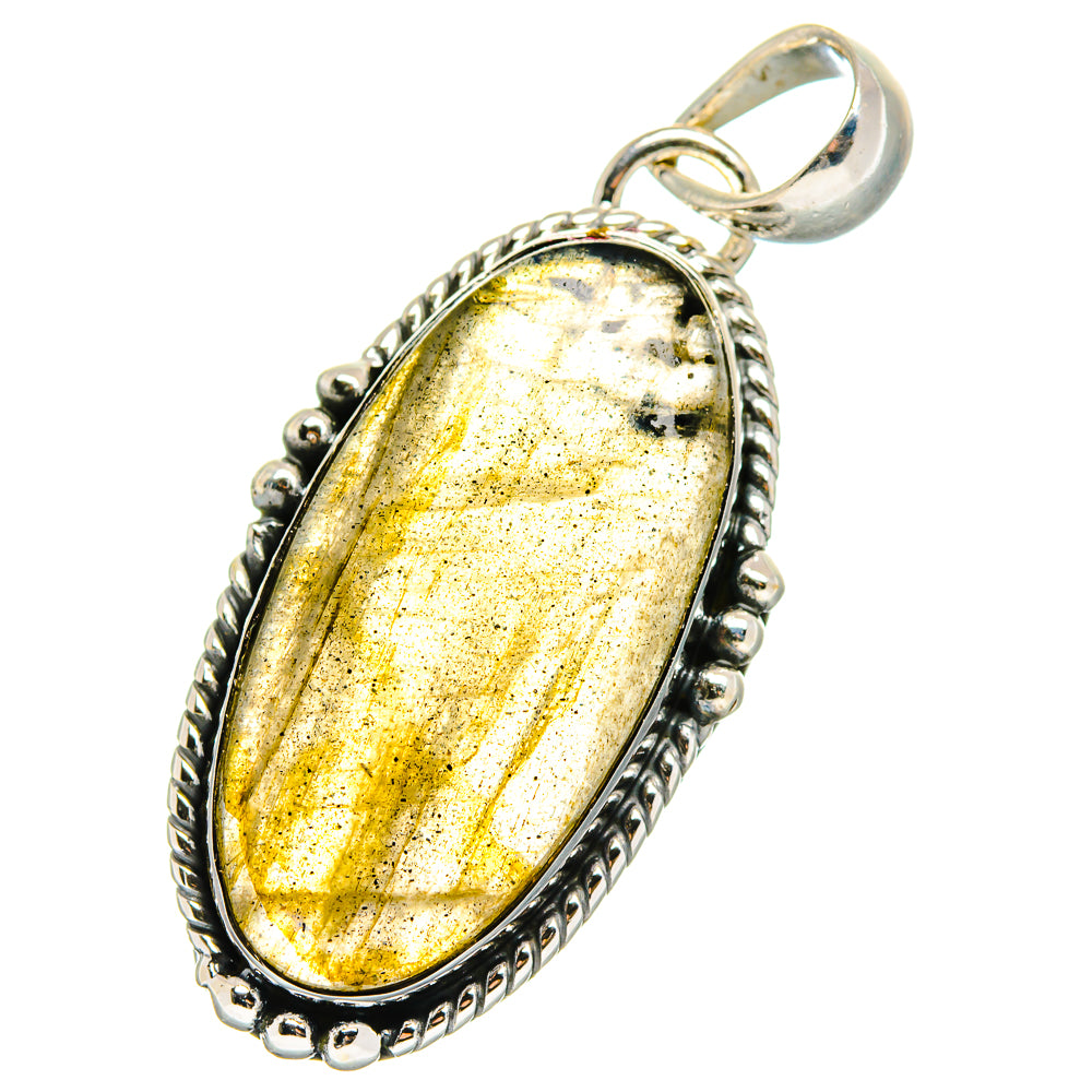 Labradorite Pendants handcrafted by Ana Silver Co - PD17561