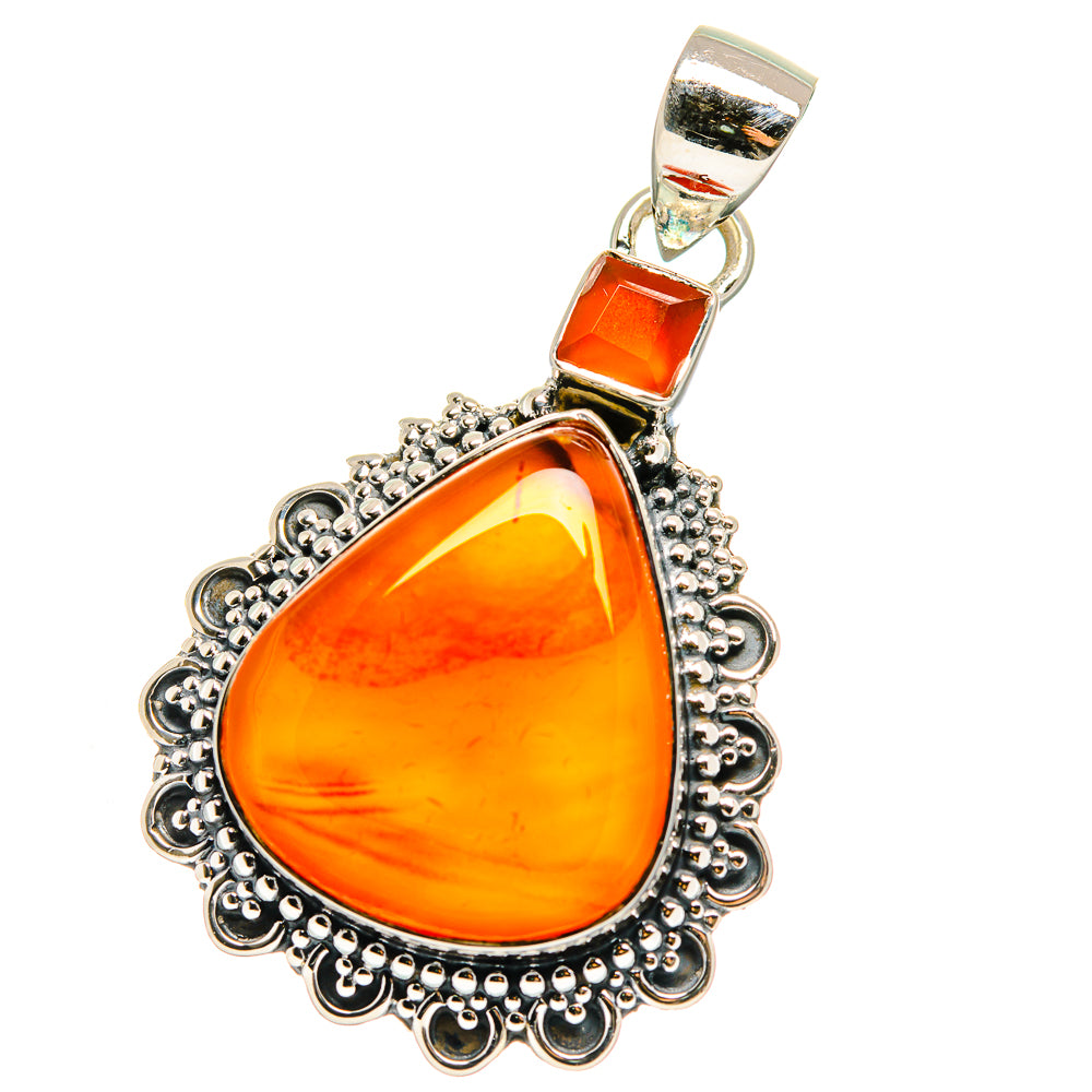 Carnelian Pendants handcrafted by Ana Silver Co - PD17577