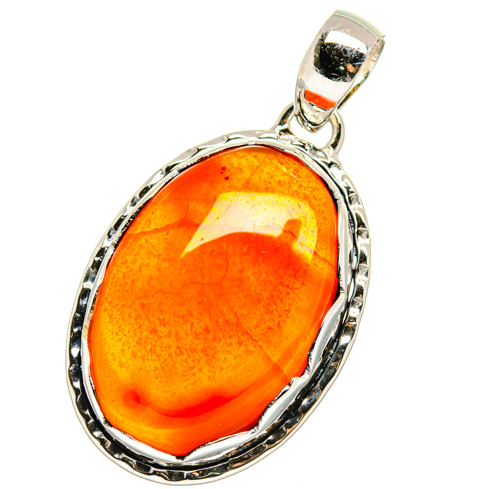 Carnelian Pendants handcrafted by Ana Silver Co - PD17588