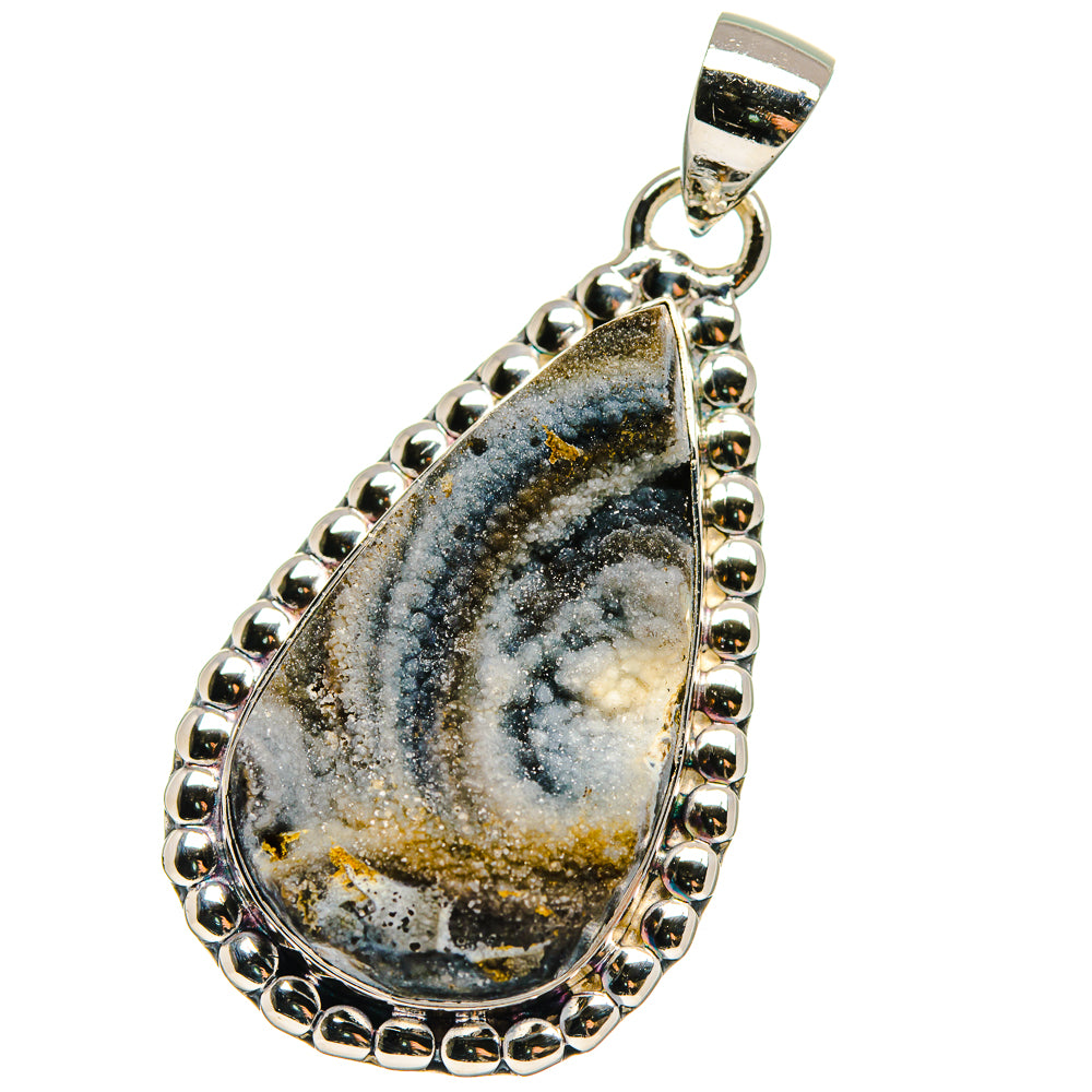 Desert Druzy Pendants handcrafted by Ana Silver Co - PD17589