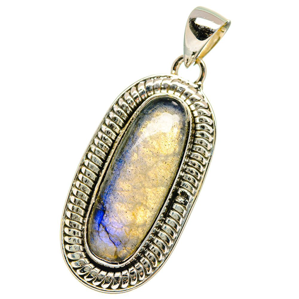 Labradorite Pendants handcrafted by Ana Silver Co - PD17595