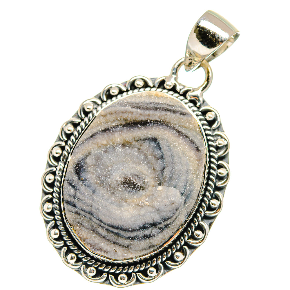Desert Druzy Pendants handcrafted by Ana Silver Co - PD17601