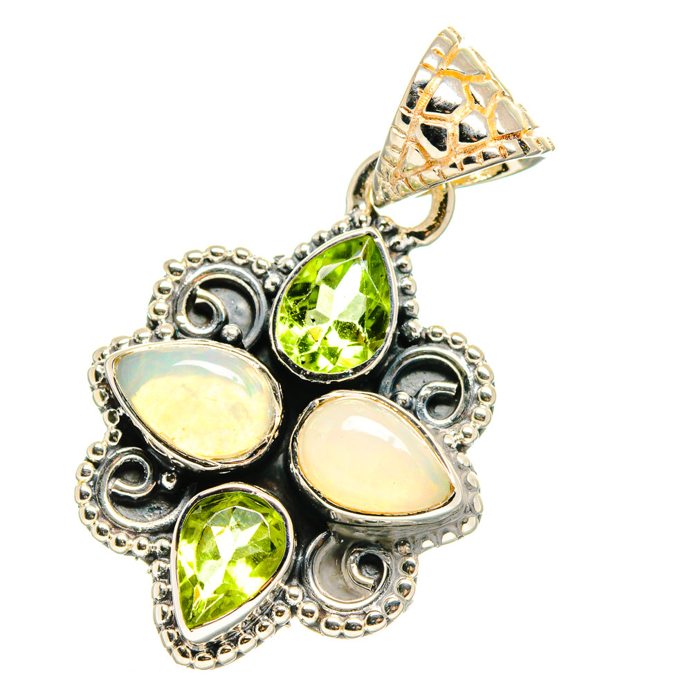 Ethiopian Opal Pendants handcrafted by Ana Silver Co - PD17611