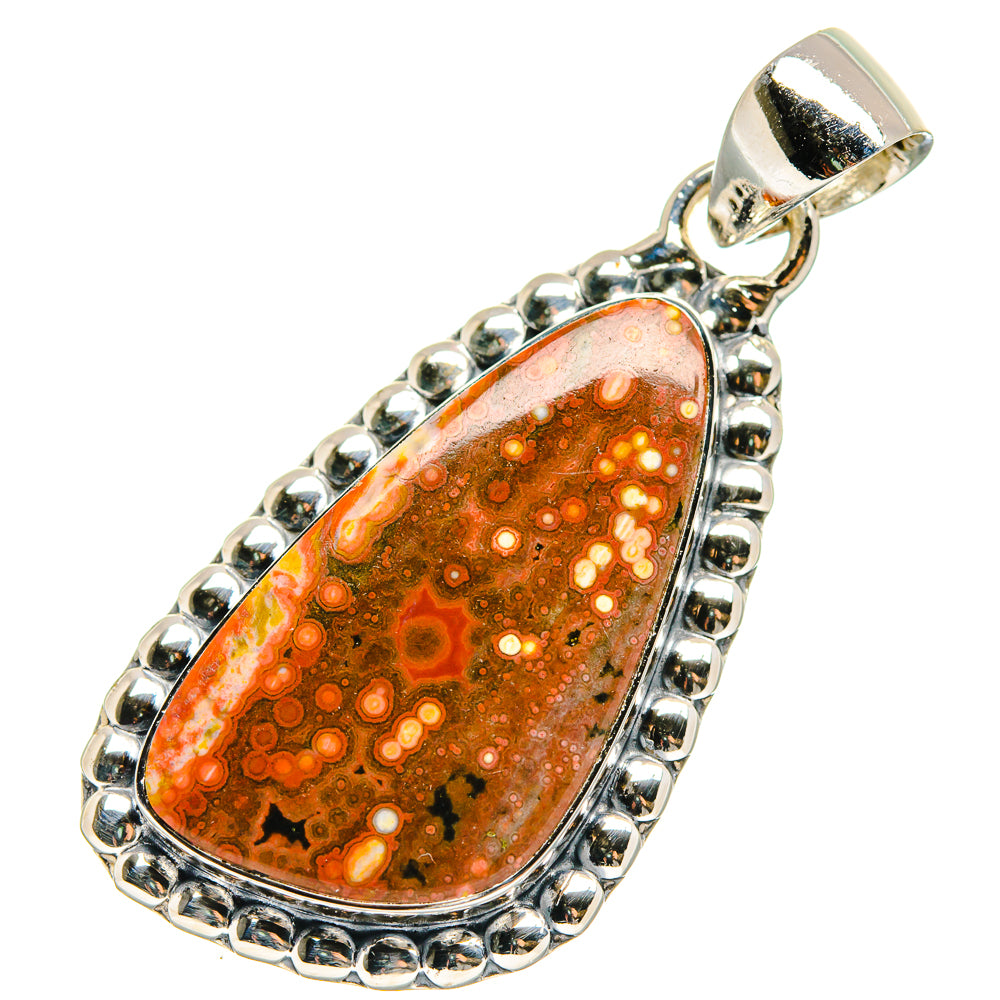 Ocean Jasper Pendants handcrafted by Ana Silver Co - PD17625