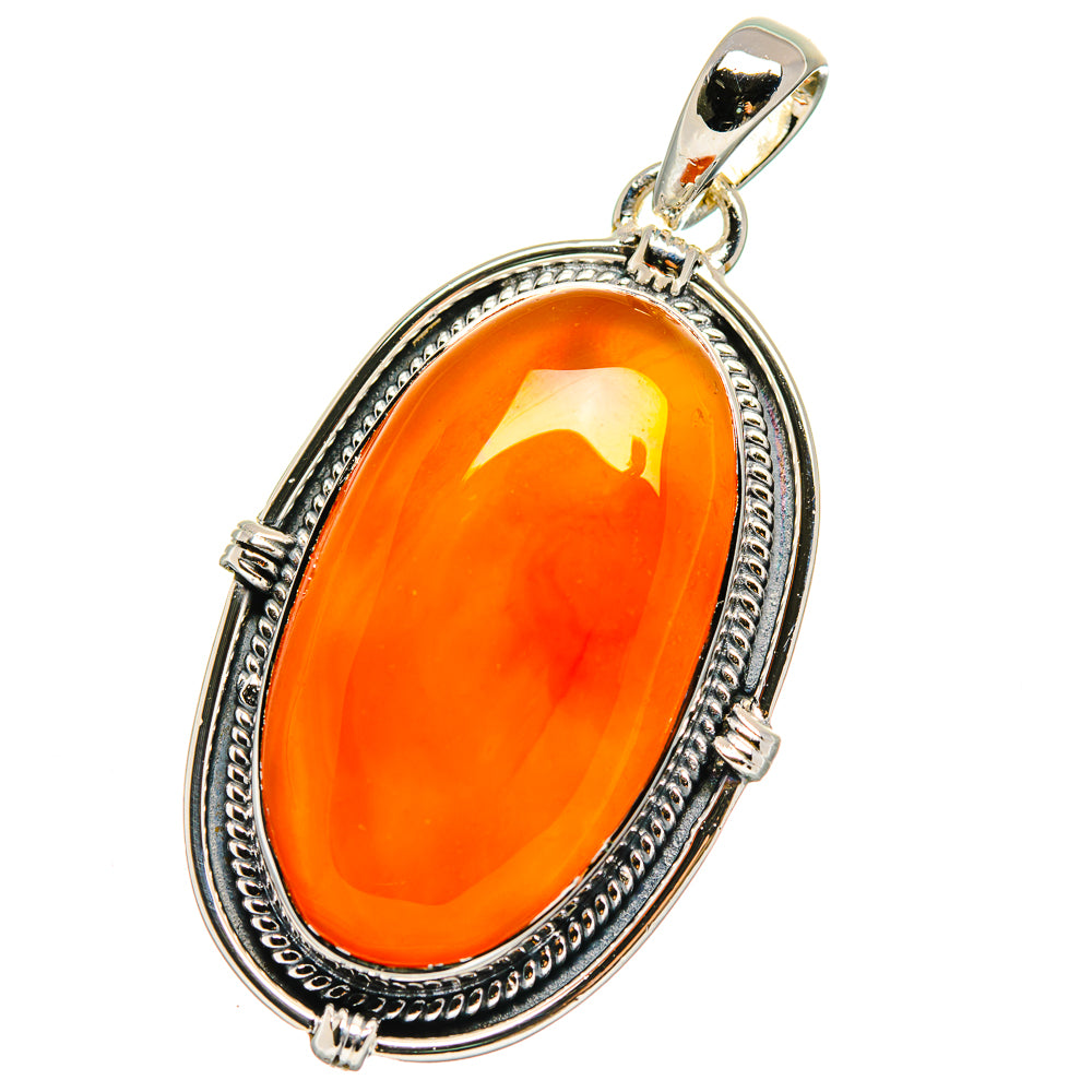 Carnelian Pendants handcrafted by Ana Silver Co - PD17627