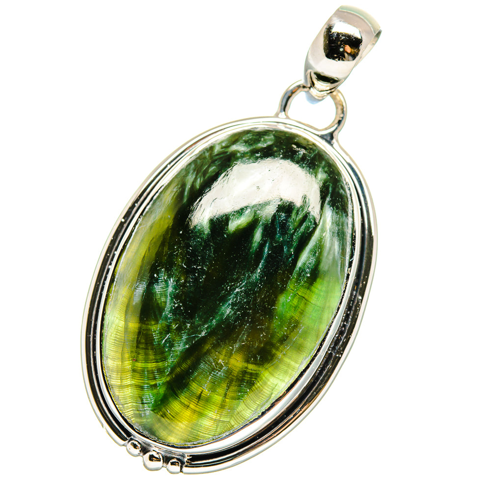 Seraphinite Pendants handcrafted by Ana Silver Co - PD17641