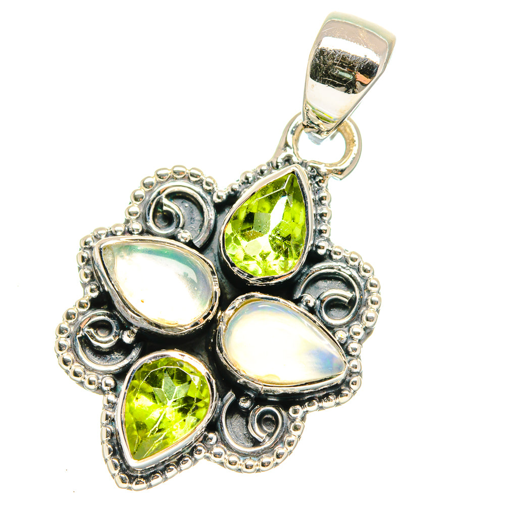 Ethiopian Opal Pendants handcrafted by Ana Silver Co - PD17646