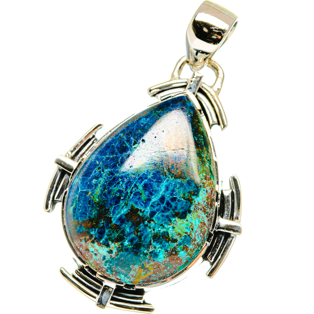 Shattuckite Pendants handcrafted by Ana Silver Co - PD17698