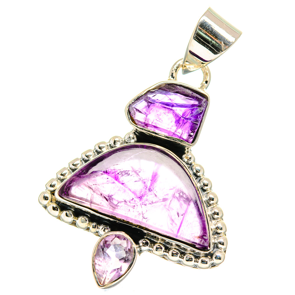 Star Amethyst Pendants handcrafted by Ana Silver Co - PD17709