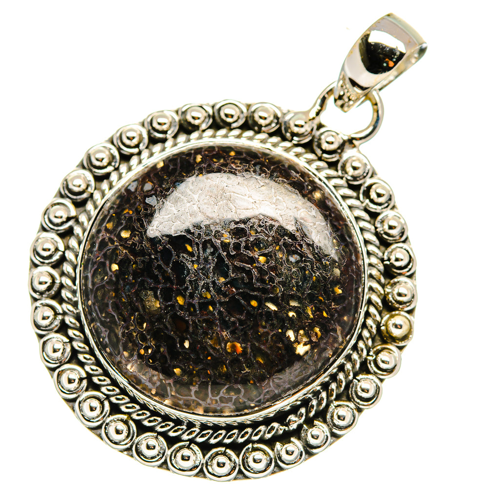 Dinosaur Bone Pendants handcrafted by Ana Silver Co - PD17838