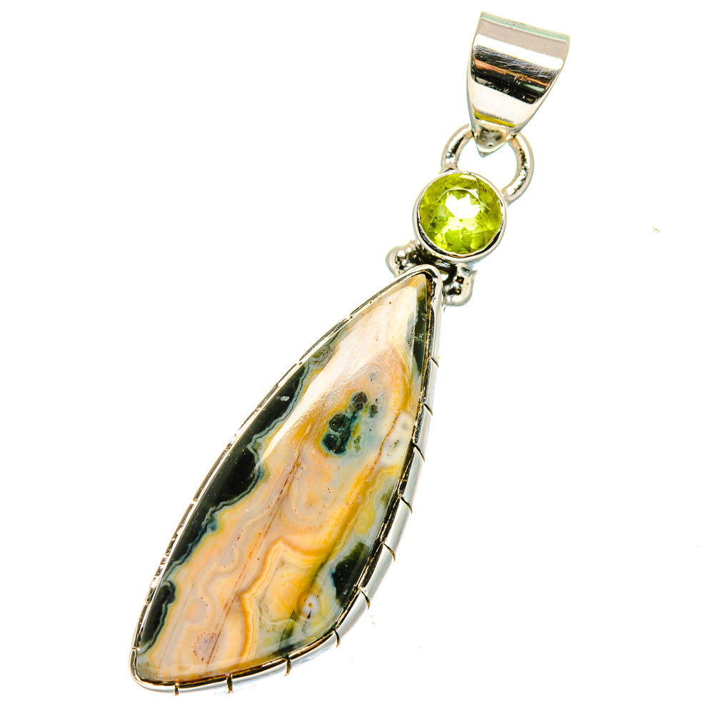 Ocean Jasper Pendants handcrafted by Ana Silver Co - PD17869