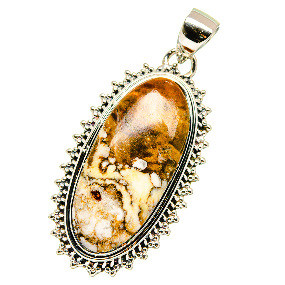Wild Horse Jasper Pendants handcrafted by Ana Silver Co - PD17895