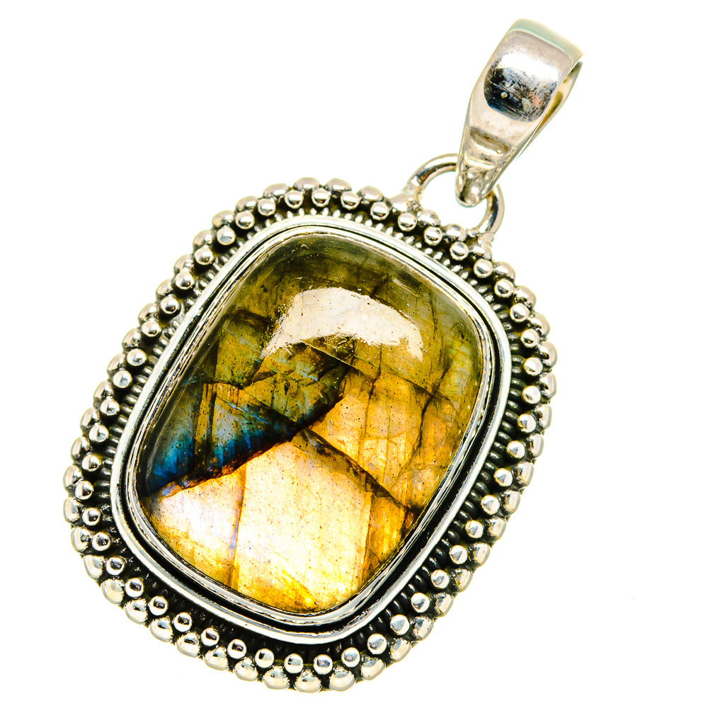 Labradorite Pendants handcrafted by Ana Silver Co - PD17925