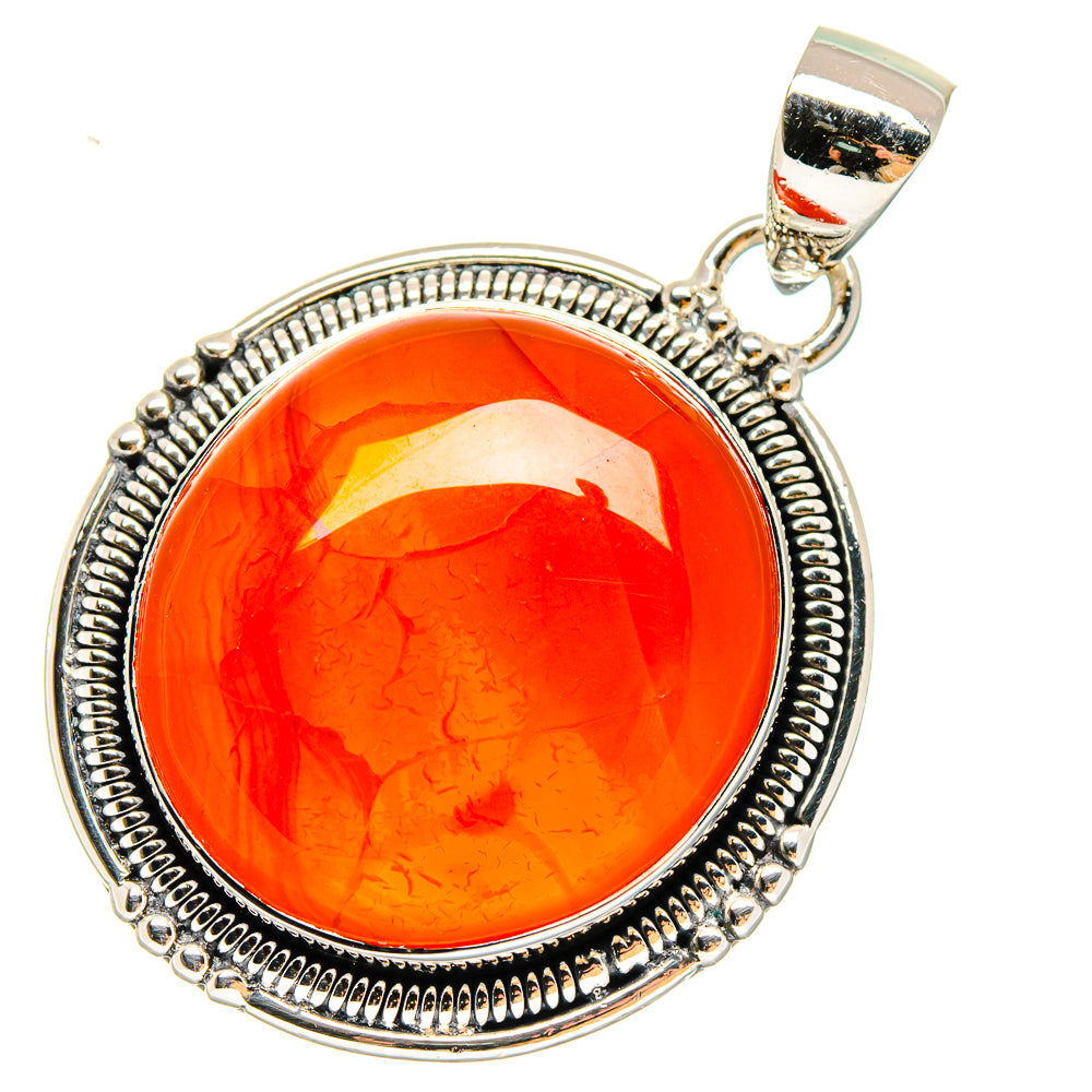 Carnelian Pendants handcrafted by Ana Silver Co - PD17942