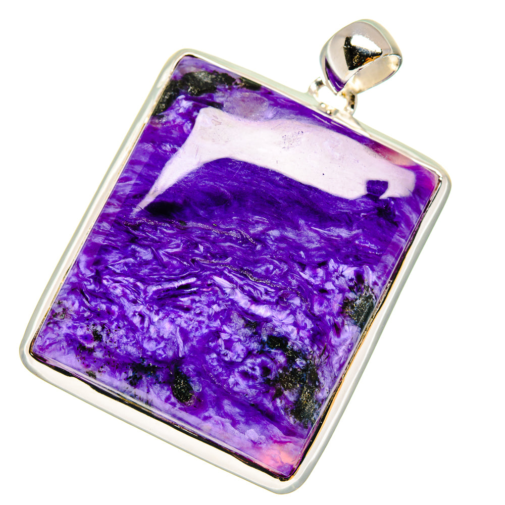 Charoite Pendants handcrafted by Ana Silver Co - PD17956